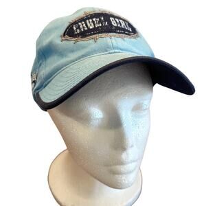 Vintage Cruel Girl Western Wear Baseball Cap Blue